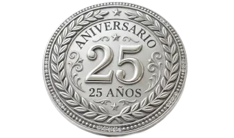 Insignia 25 aniversario FLACSAN